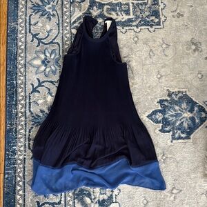 H&M Navy and Blue Mini Dress